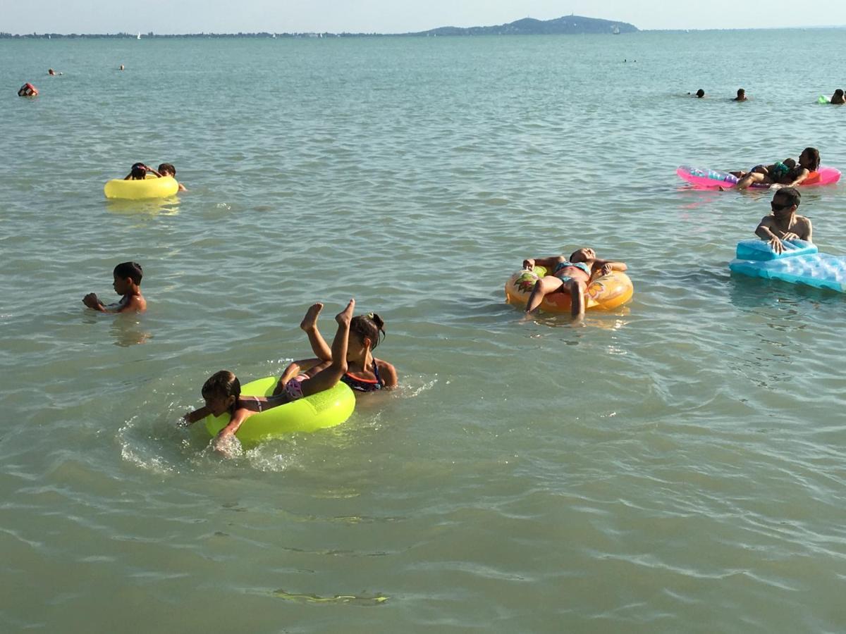 Balaton Wellness Tom Cat Nyaralo 1 Wellness Es 1 Gyermekbarat Apartmannal Kovagoors Ngoại thất bức ảnh